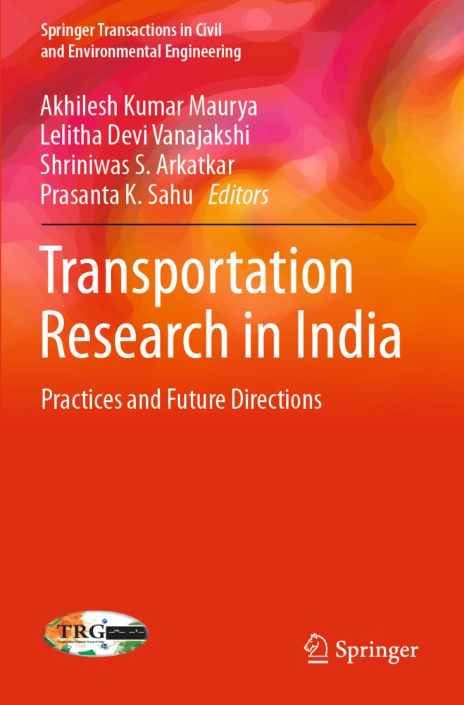Transportation Research In India  Kartoniert (TB)