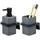 bremermann Badaccessoire-Set grau
