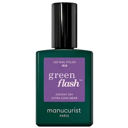 manucurist GREEN FLASH Flash Instant Dry Extra Long Wear Nagellack 15 ml IRIS 