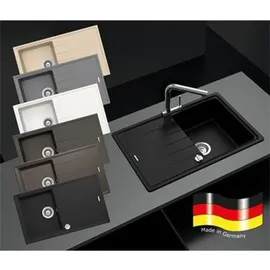 keenberk Granitspüle Victory S780.60 - light gray, ab 45er Unterschrank, 78 x 50 cm