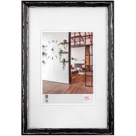 walther + design Metropolis Holzrahmen schwarz/silber 10x15 cm 1 St.