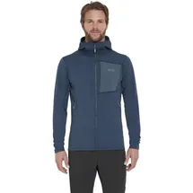 Rab superflux fleecejacke blau herren - S