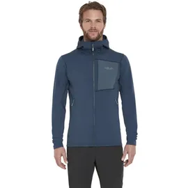 Rab superflux fleecejacke blau herren - S