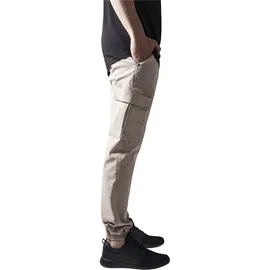 URBAN CLASSICS Washed Cargo Twill Hosen White 34