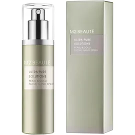 M2 Beauté Ultra Pure Solutions Pearl & Gold Facial Nano Spray Gesichtsserum 75 ml