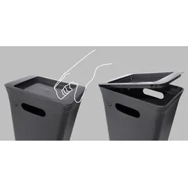 PLAST TEAM Vertriebs GmbH Avedore Deckel 20 l 20-tlg. schwarz