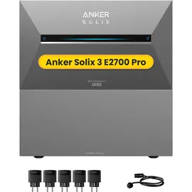 Anker SOLIX Solarbank 3 E2700 Pro 5,4 kWh inkl. 5x Smart Plug