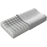 Traumschlaf Nackenstützkissen Visco Premium 40x80 cm - weiß