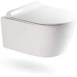 VILSTEIN Hänge WC mit WC-Sitz Weiß