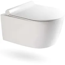 VILSTEIN Hänge WC mit WC-Sitz Weiß