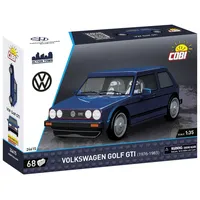 Cobi Volkswagen GOLF GTI (1976-1983), blau, Bausatz 1:35, 68