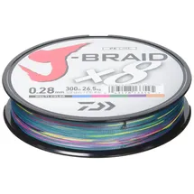 Daiwa J-braid Multicolor, multi-color, Ø Multicolour / 300 m Länge