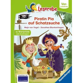 Ravensburger Leserabe Vor-Lesestufe - Piratin Pia auf Schatzsuche