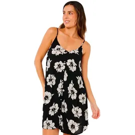 Rip Curl Cover-up Kleid Schwarz/Weiß M