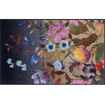 Wash+Dry by Kleen-Tex Fußmatte Midnight Blooms, Mehrfarbig, Textil, Blume, rechteckig, 75x120 cm, Oeko-Tex® Standard 100, für Fußbodenheizung geeignet, Teppiche & Böden, Teppiche, Webteppiche