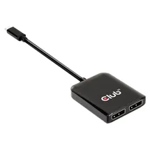 Club 3D Club3D CSV-1555 USB-C®(DP Alt-Mode) / DisplayPortTM Dual Monitor 4K60Hz M/F MST Hub