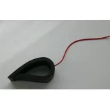 Türstopper Fensterstopper Türkeil House Mouse ARTIKEL-Design schwarz-rot