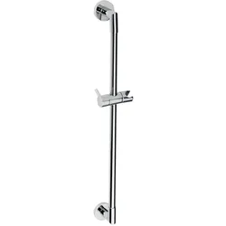 Brillantbad BELP Duschstange mit Halterung Messing Chrom 90x650x70 mm für Bad & WC >> zum Bohren