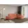 altdecor Ecksofa Ottomane Rechts MARI-L1-v3 - 243x171x83 cm Koralle, Velours