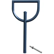 Trutzholm Fahrradständer Fahrradanlehnbügel 118 x 56 cm Stahl Ø 60 mm