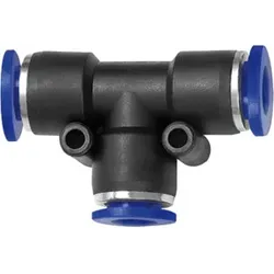 Riegler T-Steckverbindung »Blaue Serie«, reduzierend, Schlauch- Ø2x8/1x10