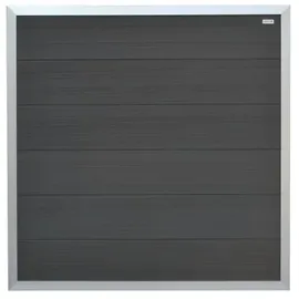 dekker elephant Sichtschutzelement 180 x 180 cm grau WPC