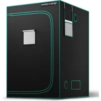 Mars Hydro - 120x120x200cm Growbox Growzelt Indoor Pflanzenzelt Growroom Darkroom Growschrank Gewächshaus Grow Tent 1680d