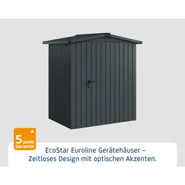Hörmann Gerätehaus 1,89 x 1,34 m Anthrazit