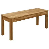 Krok Wood Sitzbank Tomas aus Massivholz (Eiche, 100 x