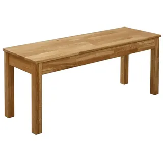 Krok Wood Sitzbank Tomas aus Massivholz (Eiche, 100 x 35 x 45 cm)