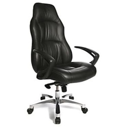 Topstar Chefsessel RS1 mit Kniematic-Wippmechanik, schwarz