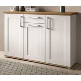inn.furn Sideboard Mirano 137 x 92 cm Weiß