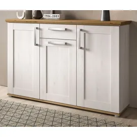 inn.furn Sideboard Mirano 137 x 92 cm Weiß