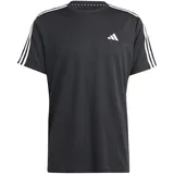 adidas Train Essentials 3-Streifen Training T-Shirt Black / White 2XL