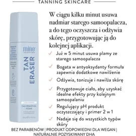 mine.tan Minetanischer Tan-Radiergummi-Selbstbräunungsschaum 200ml