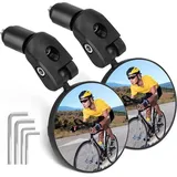 luxuskollektion Fahrradspiegel 360° 2er Set für Lenker 17,4-22mm, robust