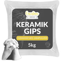 Creative Deco Gießpulver weiß 5 kg Gips