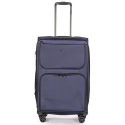 Stratic Bendigo Light Plus 4-Rollen Trolley 72 cm Laptopfach navy