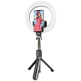 PULUZ Selfie-Stick schwarz