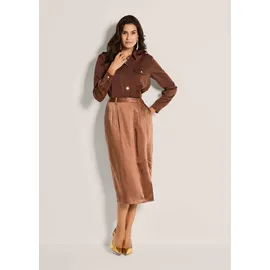 Madeleine Maxirock Damen Braun 36