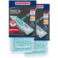 Leifheit 2er Set Wischbezug Profi XL super soft (55157)