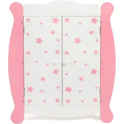 CHIC 2000 519 88 Puppen-Kleiderschrank Stars Pink