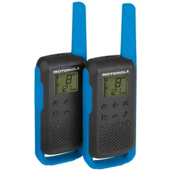 Motorola TALKABOUT T62 Funksprechgerät 16 Kanäle 12500 MHz Schwarz, Blau
