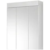inn.furn Spiegelschrank weiß Hochglanz 60 cm,