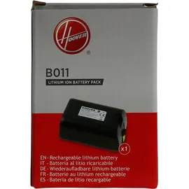 Hoover B011 Batterie Staubsauger Lithium, wiederaufladbar, 21.6 V, Schwarz, Hoover Besenstaubsauger H-Free 500