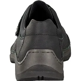 Rieker Klettschuh in schwarz/schwarz/schwarz | Gr.: 41