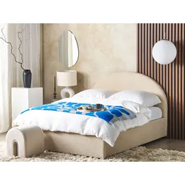 Beliani Bett mit Bettkasten Lattenrost 140 x 200 cm