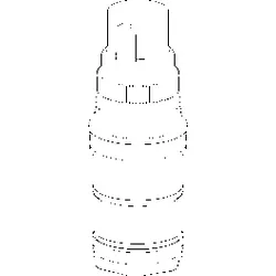 Hansa Regelteil Hansatempra Style 59913463 warm/kalt vertauscht
