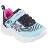 SKECHERS Sneaker »MICROSPEC ADVANCE«, Babyschuh, Klettschuh, Kinderschuh mit Gummizug, Gr. 26, navy-hellblau, , 61461031-26