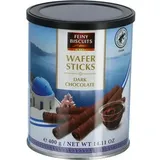 feiny-biscuits Waffeln Wafer Sticks Dark Chocolate, mit Schokoladencreme, 400 g